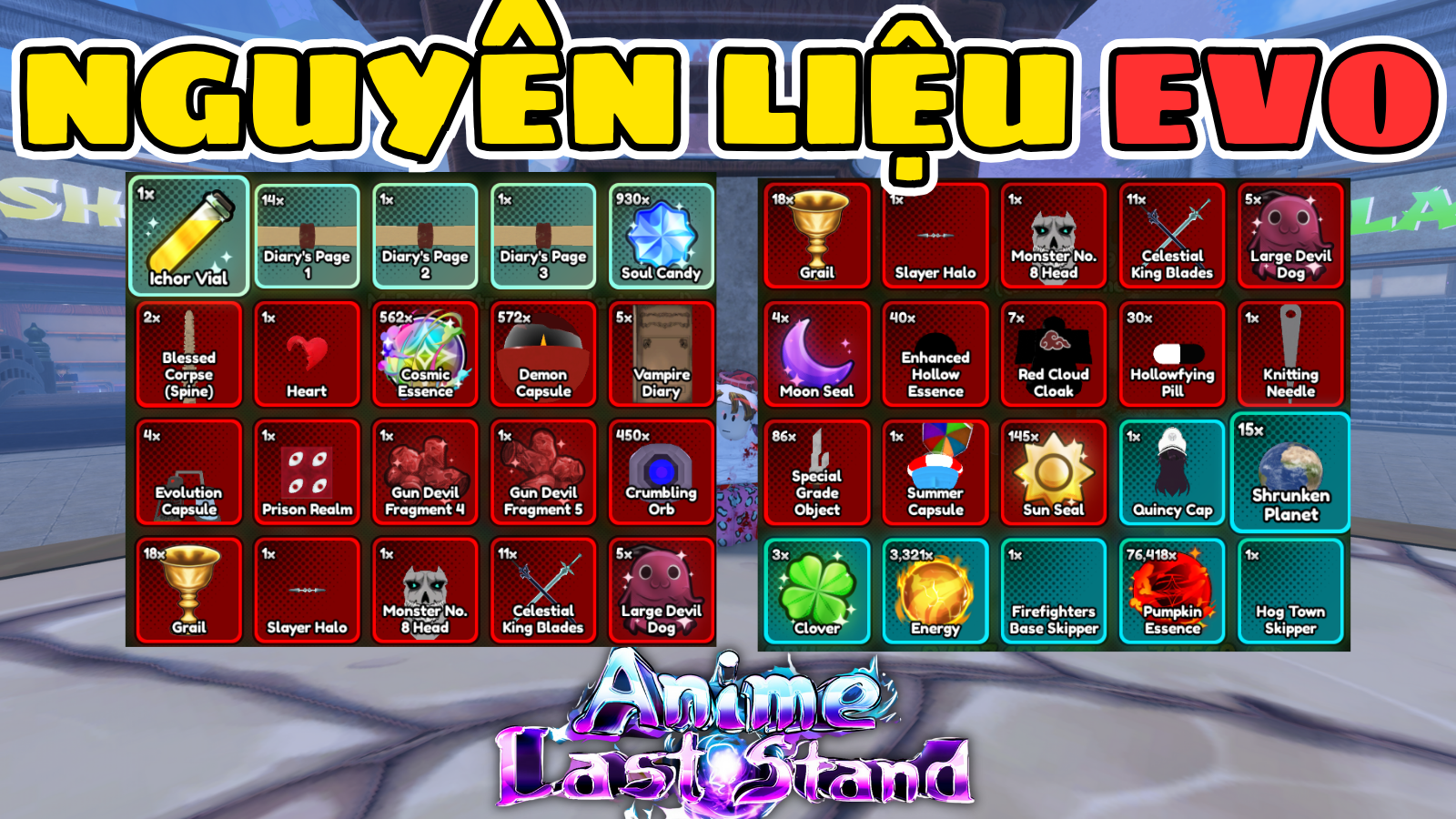 Bán Đồ Evo + Cày Đồ Evo